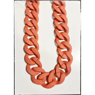 Statement Acrylic Chunky Chain Necklace