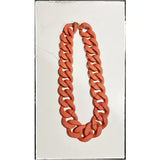 Statement Acrylic Chunky Chain Necklace