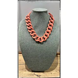 Statement Acrylic Chunky Chain Necklace