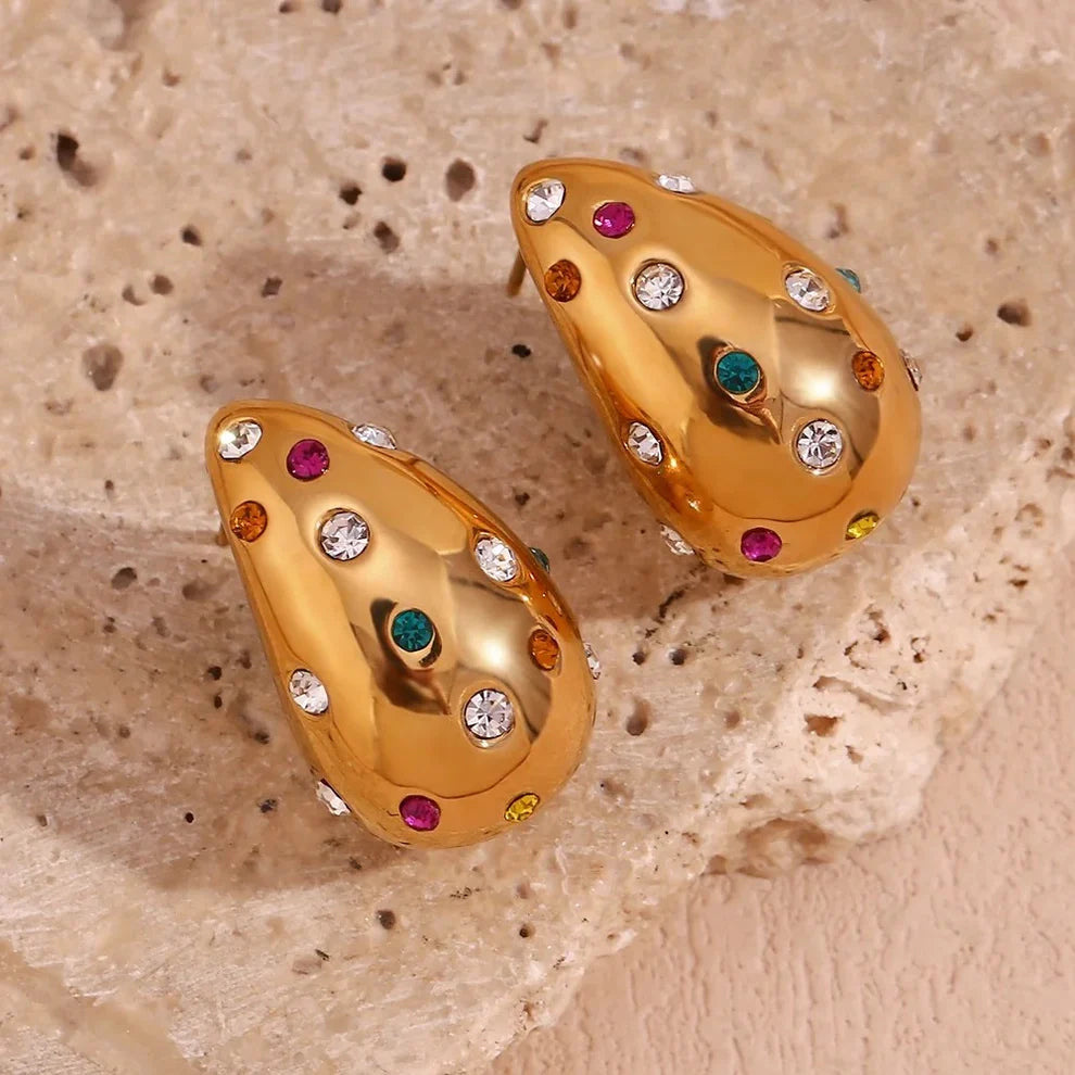 multicolor-water-drop-earrings-gold-stainless-steel